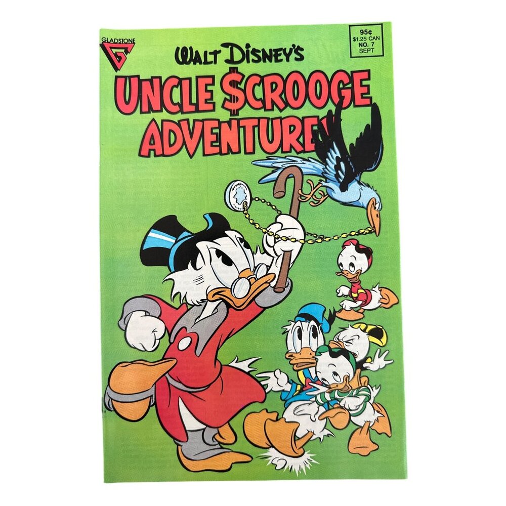 Walt Disneys Uncle Scrooge Adventures Comic #7 September 1988 Bagged Boarded